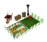 Garneck 1 Set Miniature Farm Supplies Realistic Dollhouse for Sand Table Decorations Engaging Family Play Safe Materials for Mini Doll Farm Accessories
