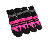 Garneck 1 Set Stylish Xxl Dog Boots for Autumn Winter Comfortable Slip Pet Shoes Protect Paws From Abrasive Surfaces Durable Easy to Wear for Outdoor Walking