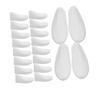 Garneck 10 Pairs Disposable Foam Shoe Inserts Lightweight Comfortable Shoe Shape Maintainers for Men and Women Prolong Footwear Lifespan with Internal Support Practical Home Essential