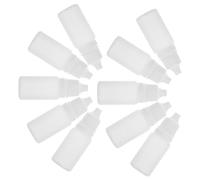 Garneck 10 Pcs Squeezable Dropper Bottles Portable Travel-friendly Plastic Liquid Containers for Eye Drops Medicine Dispensing with Precision Squeeze and Minimalist Design