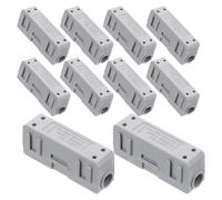 Garneck 10 Pcs Wire Connectors Nut Kit with Protective Covers Quick Splicing Terminal for Household Electrical Appliances Reusable and Secure Connection Compatible with Various Wire Gauges