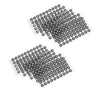 Garneck 10 Sheets High Visibility Reflective Scanner Marker Dots for Scanning Motion Capture Mapping Measurement with Strong Adhesion and Compatibility