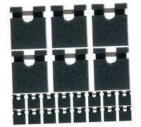 Garneck 100pcs Black Pin Header Jumper Caps Shunt Connectors for Circuit Testing and Prototyping User Friendly Design for Debugging and Extensive Compatibility