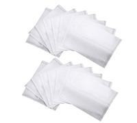 Garneck 100PCS Disposable Tea Filter Bags Heat Resistant White Packaging Bags for Loose Leaf Tea Coffee Spice Herbal Medicine DIY Brewing with Filtration and Easy Disposal