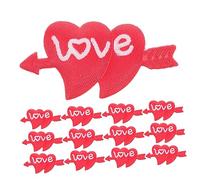 Garneck 100Pcs Heart Scraps Table Scatter Decorations for Weddings Birthdays Valentine Day Party Confetti for Creating Joyful Atmosphere and Enhancing Event Decor
