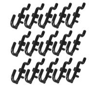 Garneck 100pcs Peg Board Hook Basket Storage Hooks for Tools Heavy Duty Pegboard Tool Holders Plastic Black