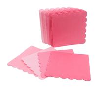 Garneck 100Pcs Pink Gradient Paper Dinner Napkins 25X25Cm Disposable Beverage Napkins for Birthday Women Wedding Party Tea Events