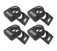 Garneck 100pcs Push Button Switch Identification Boards Side-Insert Frame Clips for Electrical Distribution Boxes, Circuit Breaker Labels for Control Cabinets in Industrial and Office