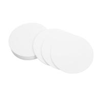 Garneck 100pcs Qualitative Cotton Filter Paper Circles Laboratory Experiment Filtering Paper for Chemical Analysis and Precipitation Testing