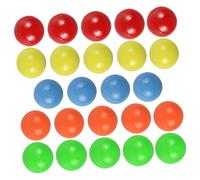 Garneck 100pcs Small Colored Balls for Probability Learning Educational Math Teaching Aids with Smooth Surface and Rounded Edges for Color Sorting and Statistical Induction