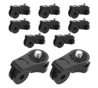 Garneck 10pcs Action Camera Adapter Screw Mount Set with 1/4 Inch Tripod Mount Compatible for GoPro Camera Accessories