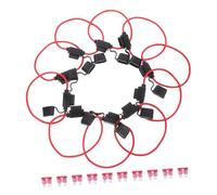 Garneck 10pcs Atc Inline Fuse Holders Automotive Replacement Set for Cars Trucks Yachts Rvs Boats Multifunctional Overcurrent Protection Easy Installation
