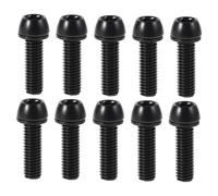 Garneck 10pcs Bike Stem Bolts Screws for Mountain and City Bikes Handlebar Attachment Screws Fix Loose Stem Secure Cycling Parts