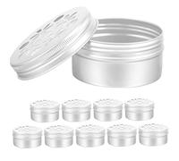 Garneck 10pcs Dog Scent Training Boxes Aluminum Nose Work Tins Scent Detection Containers for Dog Training for Work and Detection
