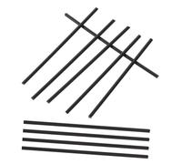 Garneck 10pcs Fretboard Side Dots for Guitar and Xylophone Black Enhance Note Clarity and Performance for Musicians in Various Settings