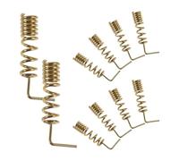 Garneck 10pcs Metal Compression Spring for 3d Printer Extruder and Heated Bed, Robust Stability and Extended Service Life, High Tension Support for Build Plate Leveling, for Maintenance