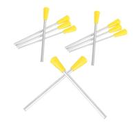 Garneck 10pcs Plastic Triangle Iron Mallets Sticks for Music Toys Instruments and Percussion Toys