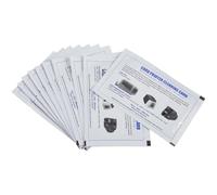 Garneck 10pcs Pvc Credit Card Reader Cleaner Cards for Pos Terminal and Optical Reader Heads, White Cleaning Accessory Preventing Loss and Reducing Residue Build-up, for Office and Retail