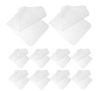 Garneck 10pcs Silicone Keyboard Protective Film for 15-17 Inch Laptop Keyboards, Ultra Thin Dust and Splash Resistant Cover for Home and Libraries Use