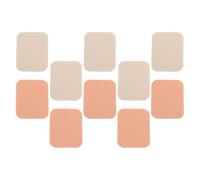 Garneck 10pcs Square Powder Puff Set Multipurpose Cosmetic Puff Made of Soft Synthetic Sponge Comfortable to Use and Friendly the Skin for Daily Use and Beauty Salons