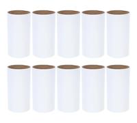 Garneck 10PCS Thick Paper Tubes for DIY Crafts Sturdy Round Craft Rolls Handmade Art Projects for Enhances Motor Skills and Problem Solving Paper Tubes for Painting and Graffiti