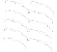 Garneck 10pcs Upper Hook Compatible with CPU Coolers Versatile Cooling Accessories for Gaming and Office Use