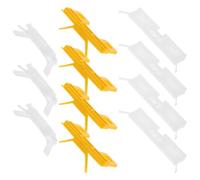 Garneck 11 Pcs Front Windshield Plastic Roof Moulding Side Trim Retainer Clips Replacement Parts for Vehicle's Exterior and Glass with Quality Assurance and Aesthetic Enhancement Suitable