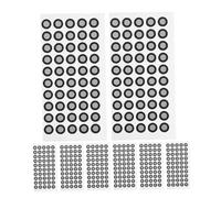 Garneck 1100pcs Reusable Reflective Stickers High Reflectivity Marking Points Scanner Dots for Industrial and Interest Optical Scanners Screw Positioning Marker and Diffuse Reflective