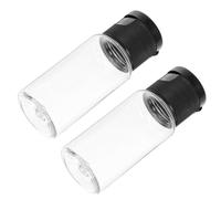 Garneck 12pcs 15ml Pet Emulsion Bottles with Black Flip Cap, Refillable Lotion Containers for Travel and Sample Storage in Beauty Personal Care