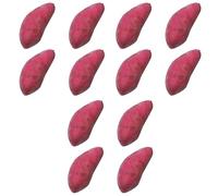 Garneck 12pcs Artificial Lifelike Sweet Potato Decorations Fake Sweet Potato Props for Home Garden Display Artificial Vegetable for Tabletop Arrangement