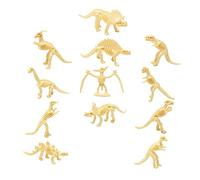 Garneck 12pcs Dinosaurs Skeleton Models Realistic Dinosaur Figurines for Educational Archaeological Digging for Lovers and Activities