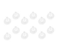 Garneck 12Pcs Gel Protectors for Thong Sandals, Non-Skid Flip-Flop Pads Cushions, Anti-Friction Forefoot Inserts for Summer Beach Wear