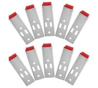 Garneck 12Pcs Red Non-Slip Rolling Pulley Sliding Cabinet Door Rollers Side Mounted Small Caster Wheels Anti-Droop Door Bottom Support for Barn and Island Cabinets