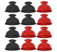 Garneck 12pcs Silicone Massage Suction Cups Set for Back and Body, Compact and Effortless Operation Vacuum Cupping Cups for Adults, for Travel and Business Trips Random Color