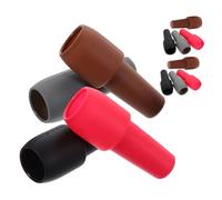 Garneck 12pcs Silicone Wine Bottle Stoppers Soft Silicone Plugs with Secure Non-Slip Seal Versatile Wine and Beverage Bottle Caps Easy to Clean and Reusable