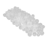 Garneck 150 Pack Press-in Bottle Adapter Plug for Oral Dispensers Plastic Bottle Stopper Wide Compatibility Hygienic Use in Outdoor Emergencies