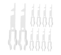 Garneck 15pcs Emergency Door Release Keys for Fire Call Point Testing Break Glass Reset Switch Keys for Interior Door Locks for Alarm and Safety in Public Commercial Residential