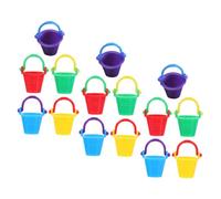 Garneck 15pcs Miniature Bucket Dollhouse Accessory for Garden Decor Creative Photo Prop Realistic Miniature Buckets for Endless Fun