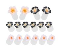 Garneck 16pcs Silicone Toe Separators for Pedicure and Manicure Floral Soft Gel Toe Spacers with Bunion Correction Reusable Nail Dividers for Nail Polish Application