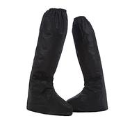 Garneck 1Pair Non Slip Shoe Covers with Zipper Design Rainproof Overshoes for Men Women Durable Skid Rain Shoe Protectors for Cycling Outdoor Use