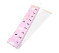 Garneck 1pc Cartoon Height Measurement Ruler for Boy Girl Fun Growth Chart Wall Hanging Decor for Nursery and Bedroom Canvas Material Easy to Install Design for Seamless Integration Any