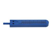 Garneck 1pc Electrocardiogram Caliper Divider Measurement Tool for Doctors Nurses Blue Metal Screw-mount Design with Storage Case for Precise Ekg Wave Section Measurement