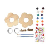 Garneck 1Set Hummingbird Feeder Craft Kit for DIY Outdoor Birdhouse Painting Project for School and Kindergarten Activities