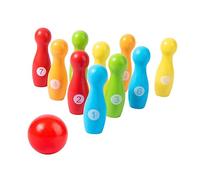 Garneck 1Set Indoor Bowling Parent Sports Game for Fun Multiplayer Activity Develops Hand Eye Coordination Balance for Indoor