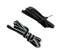 Garneck 2 Pairs Reflective Flat Shoe Laces Holographic Color-changing Sports Shoe Accessories for Sneakers Casual Athletic
