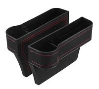 Garneck 2 Pcs Car Seat Gap Filler with Design for Secure Fit Multipurpose Car Side Seat Organizer for Drinks Phones Documents Easy No Tool Installation