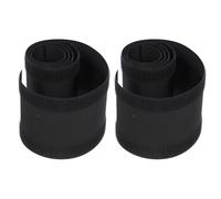 Garneck 2 Pcs Floor Cord Covers with Cuttable Polyester and Nylon Material, Flexible Carpet Cable Protective Covers to Reduce Tripping Risk, for Office and Home Use