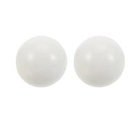 Garneck 2 Sets Marble Hand Rolling Massage Balls for Hand Fitness, White Decorative Baoding Handballs for Stress Relief and Muscle Relaxation