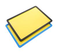 Garneck 2 Sets Plastic Price Display Holder Reusable Retail Shelf Tags for Merchandise Organization Horizontal Vertical Orientation Easy to Install Lightweight PVC Frames