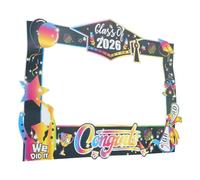 Garneck 2026 Graduation Photo Frame for Graduation Party Picture Frames Lightweight 300g Card Paper with Lasting Colors Stylish Design and Festive Celebrations